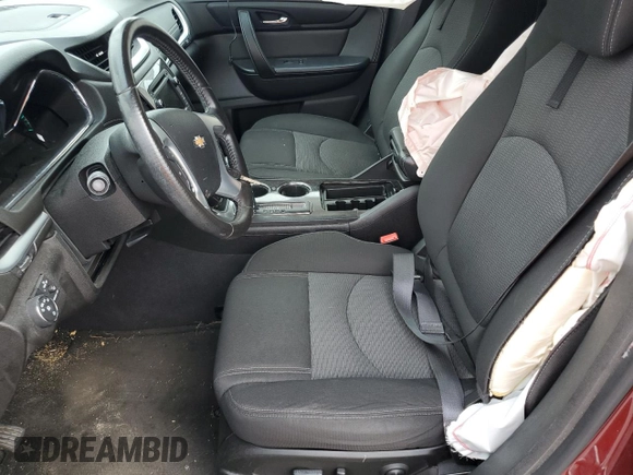 2015 Chevrolet Traverse LT with VIN 1GNKRGKDXFJ237029, listed as a Copart auction lot 62574245 with 148,409 mi miles and Salvage title. Bid and sale history available at DreamBid. Image 7.