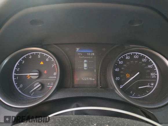 2022 Toyota Camry SE with VIN 4T1G11AK3NU628874, listed as a Copart auction lot 56055995 with 122,778 mi miles and Clean Title. Bid and sale history available at DreamBid. Image 9.