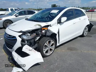 2013 Hyundai Elantra GT with VIN KMHD35LE0DU048766, listed as a IAAI auction lot 41644934 with 158,965 mi miles. Bid and sale history available at carsss.com. Image 13.