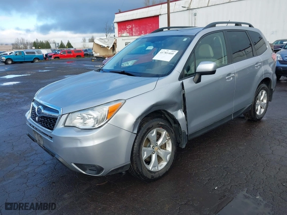 2015 Subaru Forester 2.5i Premium with VIN JF2SJADC2FH485351, listed as a IAAI auction lot 41781460 with 149,434 mi miles. Bid and sale history available at carsss.com. Image 2.
