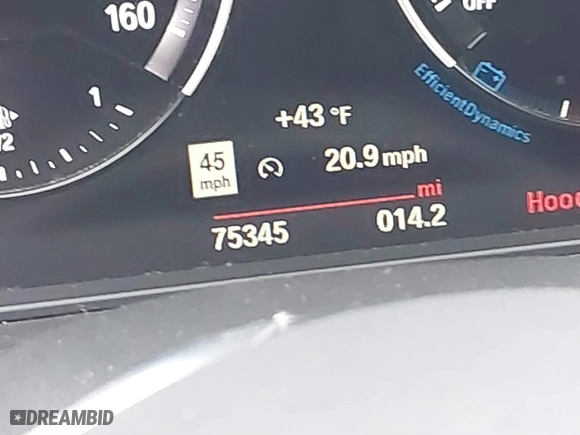 2021 BMW X1 xDrive28i with VIN WBXJG9C04M5T79810, listed as a IAAI auction lot 41471536 with 75,345 mi miles. Bid and sale history available at carsss.com. Image 15.