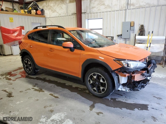 2020 Subaru Crosstrek Premium with VIN JF2GTAPC1LH278392, listed as a Copart auction lot 87400064 with 104,999 mi miles and Salvage Title. Bid and sale history available at carsss.com. Image 4.