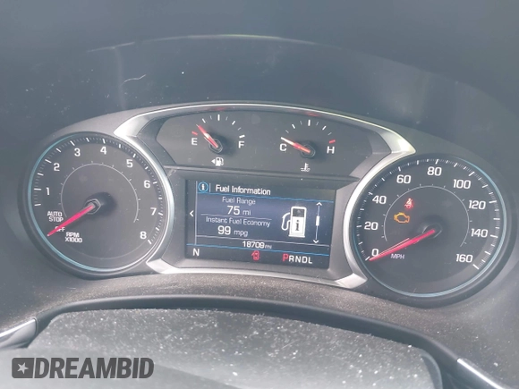 2022 Chevrolet Equinox LT z VIN 3GNAXUEV9NL174839, wystawiony jako IAAI lot #42470518 z przebiegiem 18 709 mil mil oraz . Historia ofert i sprzedaży dostępna na DreamBid. Obrazek 7.