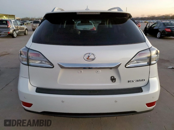 2010 Lexus RX 350 with VIN 2T2ZK1BA7AC023033, listed as a Copart auction lot 49233075 with 135,265 mi miles and Clean Title. Bid and sale history available at carsss.com. Image 6.