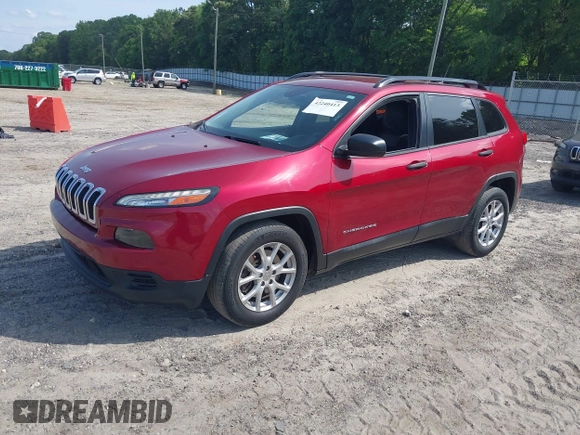 2016 Jeep Cherokee Sport z VIN 1C4PJLAB8GW264586, wystawiony jako IAAI lot #42240413 z przebiegiem 157 202 mil mil oraz . Historia ofert i sprzedaży dostępna na DreamBid. Obrazek 17.