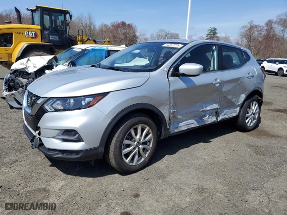 2021 Nissan Rogue Sport S with VIN JN1BJ1AWXMW447035, listed as a Copart auction lot 54267215 with 11,553 mi miles and Salvage Title. Bid and sale history available at carsss.com. Image 1.