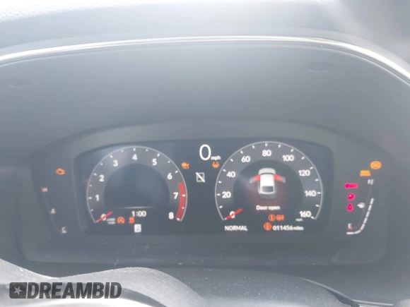 2024 Acura Integra Technology with VIN 19UDE4H66RA010544, listed as a IAAI auction lot 41497121 with 11,456 mi miles and . Bid and sale history available at DreamBid. Image 7.