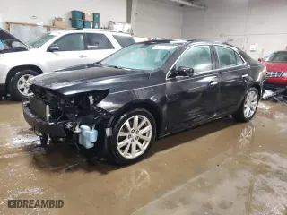 2013 Chevrolet Malibu LTZ with VIN 1G11J5SX6DF216858, listed as a Copart auction lot 44943265 with 124,962 mi miles and Salvage Title. Bid and sale history available at carsss.com. Image 1.