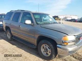2001 GMC Yukon SLT with VIN 1GKEK13T81J272825, listed as a IAAI auction lot 41350595 with 349,413 mi miles. Bid and sale history available at carsss.com. Image 1.