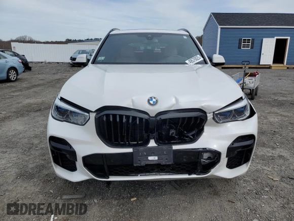 2022 BMW X5 xDrive40i with VIN 5UXCR6C06N9M32014, listed as a Copart auction lot 49576825 with Not Provided miles and Salvage Title. Bid and sale history available at DreamBid. Image 5.