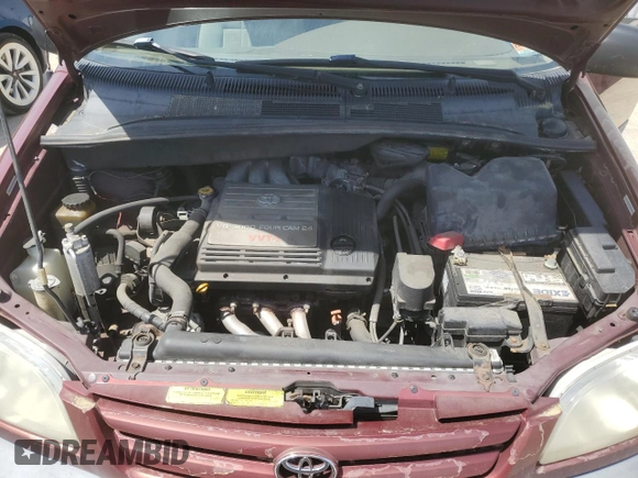 2001 Toyota Sienna LE with VIN 4T3ZF13C71U335626, listed as a Copart auction lot 55040305 with 118,574 mi miles and Clean Title. Bid and sale history available at carsss.com. Image 12.