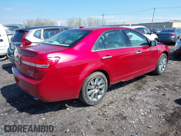 2011 Lincoln MKZ with VIN 3LNHL2JC0BR770891, listed as a IAAI auction lot 42202647 with 116,289 mi miles and . Bid and sale history available at DreamBid. Image 4.