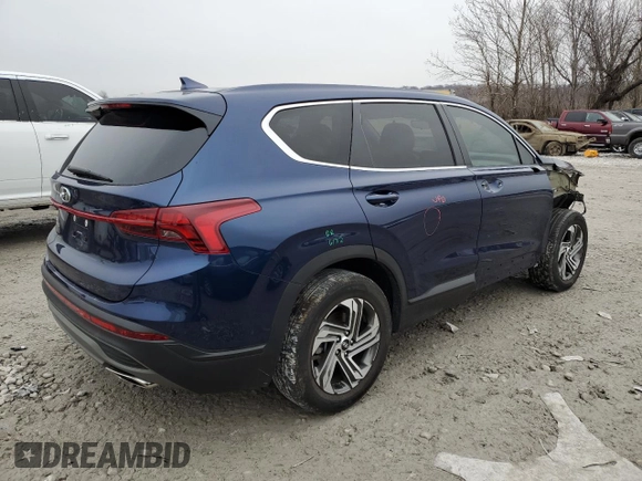 2023 Hyundai Santa Fe SE with VIN 5NMS14AJ2PH488074, listed as a Copart auction lot 44361615 with 14,174 mi miles and Salvage Title. Bid and sale history available at carsss.com. Image 3.