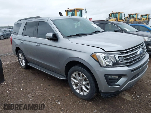 2020 Ford Expedition XLT with VIN 1FMJU1HT9LEA86179, listed as a IAAI auction lot 41869419 with 90,512 mi miles and . Bid and sale history available at DreamBid. Image 1.