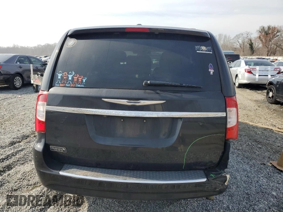 2016 Chrysler Town & Country Touring with VIN 2C4RC1BG7GR298447, listed as a Copart auction lot 48495945 with 170,172 mi miles and Salvage Title. Bid and sale history available at carsss.com. Image 6.