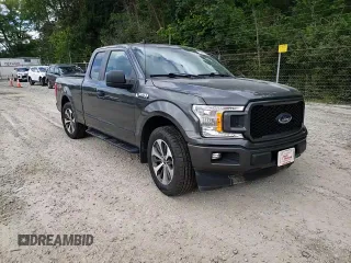 2020 Ford F-150 XL with VIN 1FTEX1CP5LFC31512, listed as a Copart auction lot 65382165 with 131,585 mi miles and Salvage title. Bid and sale history available at DreamBid. Image 13.