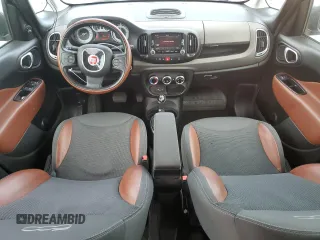 2014 FIAT 500L Trekking with VIN ZFBCFADH5EZ015259, listed as a Copart auction lot 86390284 with 83,607 mi miles and Salvage Title. Bid and sale history available at DreamBid. Image 8.