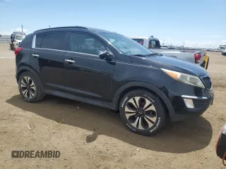 2012 Kia Sportage SX with VIN KNDPC3A60C7176018, listed as a Copart auction lot 57940525 with 201,932 mi miles and Salvage title. Bid and sale history available at DreamBid. Image 4.