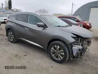 2016 Nissan Murano S with VIN 5N1AZ2MG7GN170717, listed as a Copart auction lot 47201465 with 180,444 mi miles and Salvage Title. Bid and sale history available at carsss.com. Image 4.
