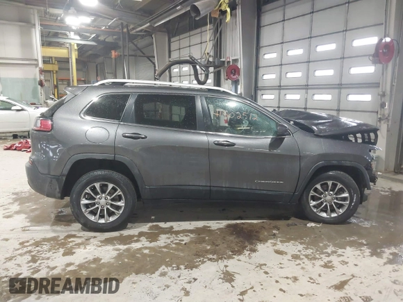 2020 Jeep Cherokee Latitude Plus with VIN 1C4PJMLX5LD642190, listed as a IAAI auction lot 41502512 with 1,600,800 mi miles. Bid and sale history available at carsss.com. Image 14.