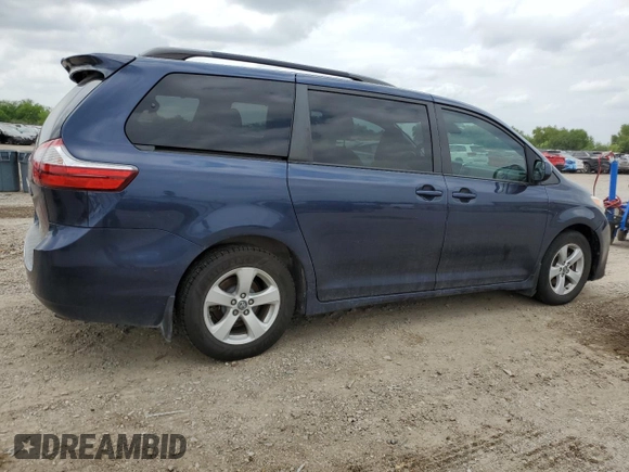 2019 Toyota Sienna LE Auto Access Seat with VIN 5TDKZ3DC1KS008614, listed as a Copart auction lot 54480165 with 114,320 mi miles and Salvage title. Bid and sale history available at DreamBid. Image 3.