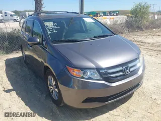 2015 Honda Odyssey EX-L with VIN 5FNRL5H61FB048170, listed as a IAAI auction lot 41822798 with 179,550 mi miles. Bid and sale history available at carsss.com. Image 1.