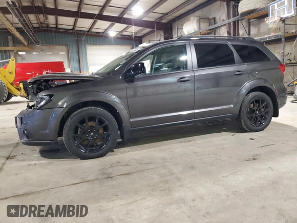 2019 Dodge Journey GT with VIN 3C4PDDEG6KT834845, listed as a Copart auction lot 49574845 with 61,545 mi miles and Salvage Title. Bid and sale history available at DreamBid. Image 1.
