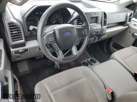 2017 Ford F-150 XL with VIN 1FTEX1E88HKC10819, listed as a Copart auction lot 50900535 with 47,659 mi miles and Salvage Title. Bid and sale history available at carsss.com. Image 8.
