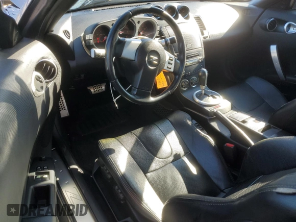 2005 Nissan 350Z Touring with VIN JN1AZ36A55M759497, listed as a Copart auction lot 46308485 with 74,121 mi miles and Salvage title. Bid and sale history available at DreamBid. Image 8.