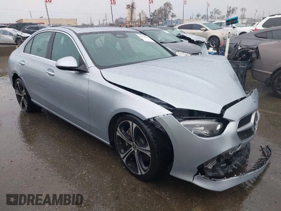 2023 Mercedes-Benz C 300 with VIN W1KAF4GB1PR069468, listed as a IAAI auction lot 41572478 with 10,965 mi miles and . Bid and sale history available at DreamBid. Image 1.