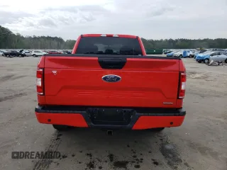 2020 Ford F-150 XL with VIN 1FTEX1CP5LFB98592, listed as a Copart auction lot 54707715 with 108,369 mi miles and Salvage title. Bid and sale history available at DreamBid. Image 6.