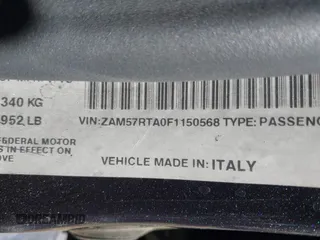 2015 Maserati Ghibli S Q4 z VIN ZAM57RTA0F1150568, wystawiony jako IAAI lot #42092243 z przebiegiem 44 560 mil mil oraz . Historia ofert i sprzedaży dostępna na DreamBid. Obrazek 9.