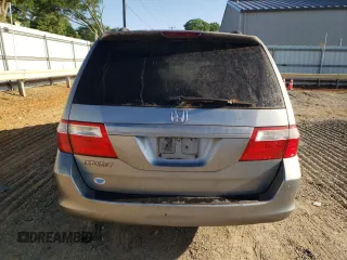 2007 Honda Odyssey EX-L with VIN 5FNRL38687B126983, listed as a Copart auction lot 54770405 with 167,789 mi miles and Clean Title. Bid and sale history available at carsss.com. Image 6.