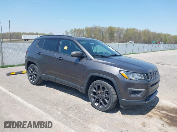 2021 Jeep Compass 80th Anniversary с VIN 3C4NJCEB1MT548631, выставлен на аукционе IAAI как лот 42055675 с пробегом 63 911 миль миль и . История ставок и продаж доступна на DreamBid. Изображение 1.