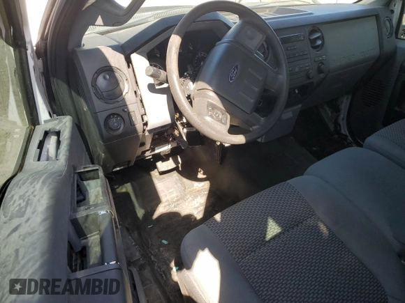 2012 Ford Super Duty F-250 SRW XL with VIN 1FT7X2A63CEB54671, listed as a Copart auction lot 47761815 with 0 mi miles and Salvage Title. Bid and sale history available at carsss.com. Image 8.