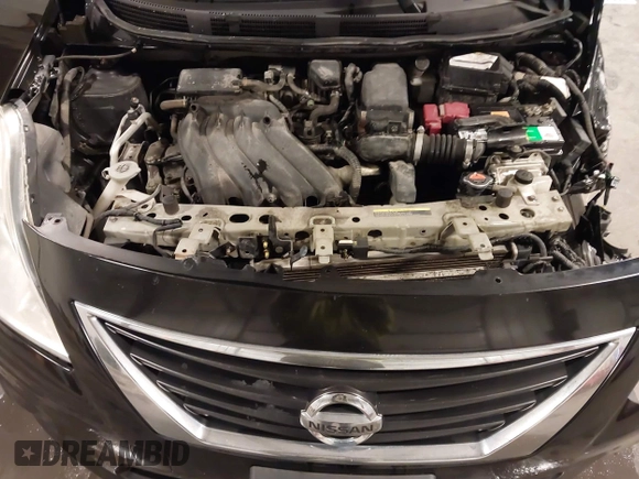 2014 Nissan Versa SV with VIN 3N1CN7AP3EK462106, listed as a IAAI auction lot 41636914 with 117,155 mi miles. Bid and sale history available at carsss.com. Image 10.