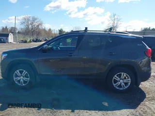 2019 GMC Terrain SLE with VIN 3GKALTEV5KL169314, listed as a IAAI auction lot 42054718 with 96,841 mi miles. Bid and sale history available at carsss.com. Image 15.