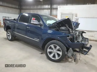 2020 Ram 1500 Limited with VIN 1C6SRFHT3LN147234, listed as a Copart auction lot 53743285 with Not provided miles and Salvage title. Bid and sale history available at DreamBid. Image 4.