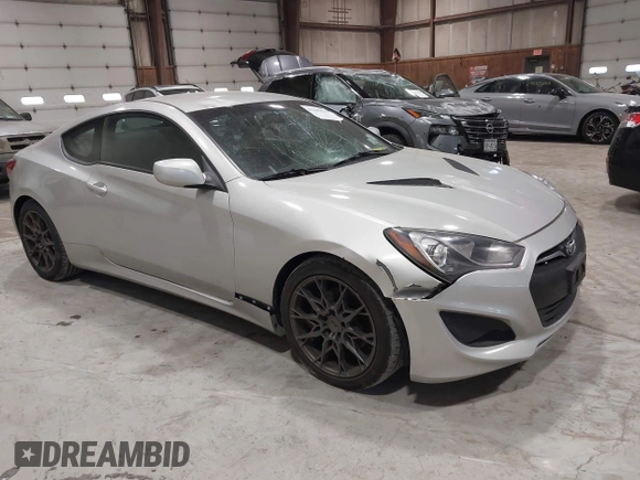 2013 Hyundai Genesis Coupe 2.0T with VIN KMHHT6KD0DU102941, listed as a IAAI auction lot 42280472 with 178,432 mi miles and . Bid and sale history available at DreamBid. Image 1.
