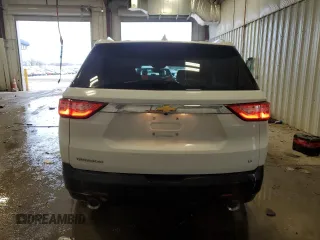 2018 Chevrolet Traverse LT Cloth with VIN 1GNERGKW3JJ251149, listed as a Copart auction lot 43180715 with 57,595 mi miles and Clean Title. Bid and sale history available at carsss.com. Image 6.