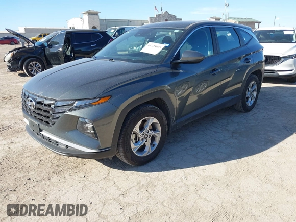 2022 Hyundai Tucson SE with VIN 5NMJA3AE4NH024581, listed as a IAAI auction lot 41725035 with 49,696 mi miles and . Bid and sale history available at carsss.com. Image 17.