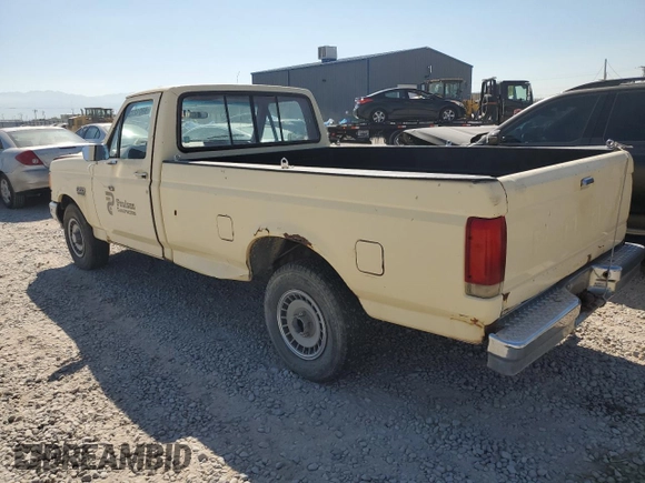 1988 Ford F-150 with VIN 1FTEF15N6JPB27701, listed as a Copart auction lot 69012734 with 4,487 mi miles and Clean Title. Bid and sale history available at carsss.com. Image 2.