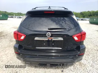 2019 Nissan Pathfinder SL with VIN 5N1DR2MN9KC654050, listed as a Copart auction lot 57473925 with 51,904 mi miles and Salvage title. Bid and sale history available at DreamBid. Image 6.