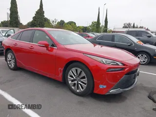 2021 Toyota Mirai XLE with VIN JTDAAAAA6MA002642, listed as a IAAI auction lot 42587413 with 63,080 mi miles and . Bid and sale history available at DreamBid. Image 1.