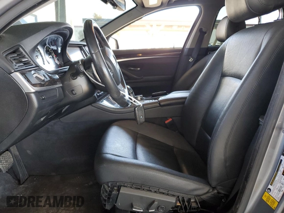 2014 BMW 5 Series 535i with VIN WBA5B1C58ED482047, listed as a Copart auction lot 47458955 with 122,828 mi miles and Salvage Title. Bid and sale history available at DreamBid. Image 7.