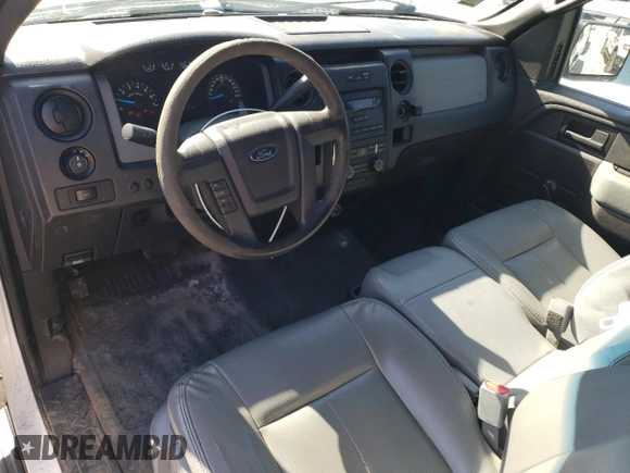 2013 Ford F-150 XL with VIN 1FTMF1EM7DKE99584, listed as a Copart auction lot 52521475 with 104,424 mi miles and Clean Title. Bid and sale history available at carsss.com. Image 8.