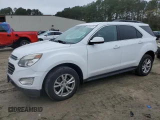 2016 Chevrolet Equinox LT with VIN 2GNFLFEK9G6206280, listed as a Copart auction lot 52895575 with 179,747 mi miles and Salvage Title. Bid and sale history available at carsss.com. Image 1.