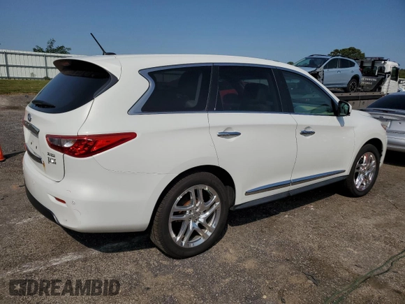 2013 Infiniti JX35 with VIN 5N1AL0MM4DC302576, listed as a Copart auction lot 70747054 with 149,348 mi miles and Clean Title. Bid and sale history available at carsss.com. Image 3.