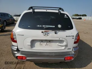 2003 Hyundai Santa Fe GLS with VIN KM8SC73D73U471997, listed as a Copart auction lot 71192494 with 102,923 mi miles and Salvage Title. Bid and sale history available at carsss.com. Image 6.