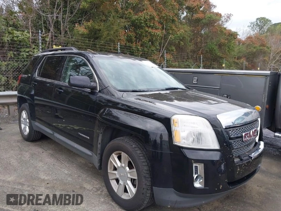 2013 GMC Terrain SLT with VIN 2GKFLUE33D6111395, listed as a IAAI auction lot 41859956 with 208,198 mi miles and . Bid and sale history available at carsss.com. Image 1.
